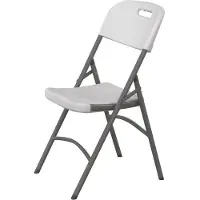 Hendi Chaise Catering pliable gris clair