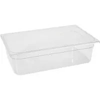 Hendi Conteneur GN en polycarbonate semi-transparent GN 2/1 hauteur 200 mm - 861196