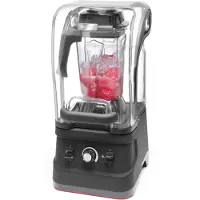 Hendi Mixeur avec capot d'insonorisation, 2,5L, Noir, 220-240V/1680W, 250x300x(H)540mm