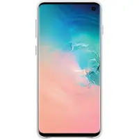 Samsung lederen cover - wit - Galaxy S10