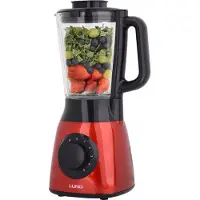 LUND Mixeur puissant rouge - 600W - 5 vitesses - 1.5L