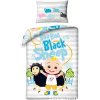 Halantex SP. z.o.o. HALANTEX Draps de lit d'enfant Coton Cocomelon, 100/135, 40/60 cm