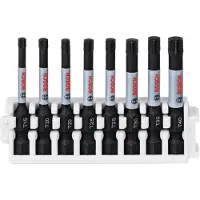 Bosch 2608522329 - Embout De Vissage Impact Control T15 / T20 / T25 / T30 / T40 50 Mm 8x