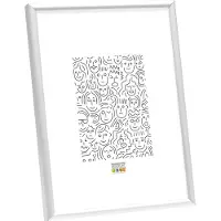 Deknudt Cadre photo étroit en aluminium argenté 20x30 S026D1