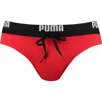 Puma Logo Swimming Brief Rouge XS Homme