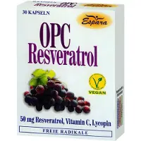 Espara GmbH Espara OPC-Resveratrol gélules avec lycopène, resvératrol et vitamine C, 30 gélules