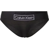 Calvin Klein pour femme. 000QF6775E Slip classique Reimagined Heritage noir (S), Homewear, Coton, Durable
