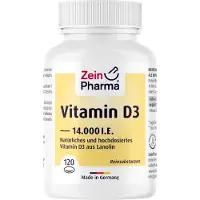 Zein Pharma - Germany GmbH ZeinPharma Vitamine D3 14,000 IE gélules softgel, 120 pcs. gélules