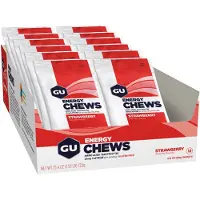 GÜ Boîte De Bouchées énergétiques Fraise 60g 12 Unités