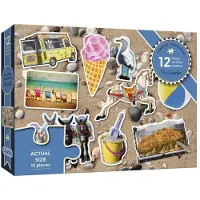 Gibsons Puzzle XXL Teile At the Seaside 12 Teile Karton