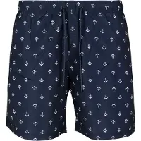 Urban Classics Shorts de bain marine / blanc