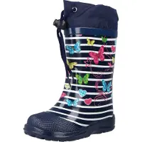 Beck Bottes en caoutchouc 'Fantasy' marine / mélange de couleurs