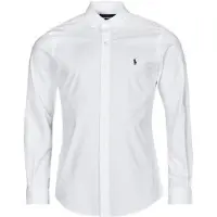 Ralph Lauren Chemise CHEMISE AJUSTEE SLIM FIT EN POPELINE UNIE hommes - Blanc - EU XS