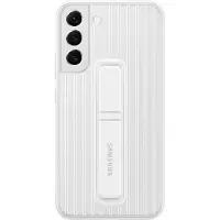 Samsung Galaxy S22 Plus Protective Standing Back Cover Blanc