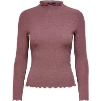 ONLY T-shirt 'Emma' rose foncé