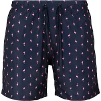 Urban Classics Shorts de bain bleu nuit / rose clair