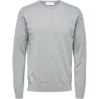 Selected Pull-over 'SLHBerg' gris
