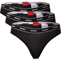 HUGO String noir / blanc