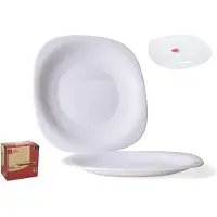 Bormioli Rocco ASSIETTE À DESSERT 498880F27321990, Assiettes, Transparent