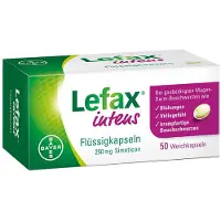 Lefax intens gélules liquides, 50 gélules