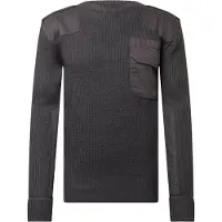 Brandit Pull-over 'Military' gris foncé