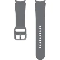 Samsung Bracelet sport Sport Band Gray (20 mm, Fluoroélastomère), Sangles de montre, Gris