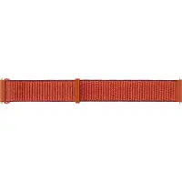 Samsung Ruban en nylon Fabric Band Red (20 mm, élasthanne, Nylon), Sangles de montre, Rouge