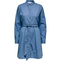 Selected Tammy Long Sleeve Short Dress Bleu 36 Femme