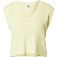 Urban Classics Tops en tricot jaune pastel
