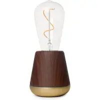 HUMBLE Lampe de table rechargeable One Walnut