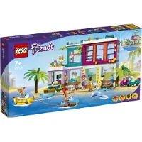 LEGO Friends Maison de Vacances sur la Plage 41709 - Set de Construction 686 Pièces, 7+ Ans