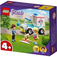 LEGO 41694 Friends Véhicule de secours aux animaux avec mini-dolls Stéphanie et Ethan