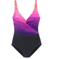 LASCANA Maillot de bain modelant violet / noir