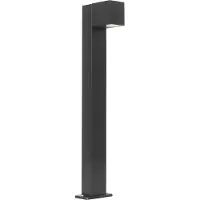 QAZQA Lampadaire d'extérieur industriel noir 65 cm IP44 - Baleno