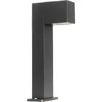 QAZQA Lampadaire d'extérieur industriel noir 35 cm IP44 - Baleno