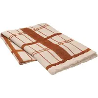 Broste Copenhagen Coton à carreaux à carreaux - W130XL180CM