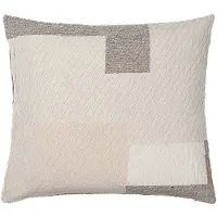 Broste Copenhagen Housses de coussins PATCH - Blanc - 60x60 cm