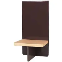 Broste Copenhagen Etagère murale Tenna aubergine - L26XL20XH52CM