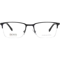 HUGO BOSS Monture lunettes - - BOSS 1007/IT - Bleu mat - Métal - Pont 19 mm