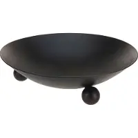 Orion Brasero , en fer, 57 x 15 cm, noir