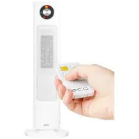Ecg KT 300 HM | chauffage | consommation électrique | 1200/2000W | fonctions de l'humidificateur | possibilité d'oscillation 80° | mode ECO |