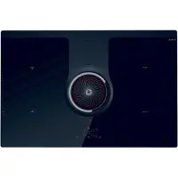 Elica Table induction PRF0120978A NikolaTesla BL/F/83 - 4 foyers - Commandes tactiles - Extraction intégrée - Noir brillant