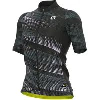 ALÉ Maillot à Manches Courtes Green Speed