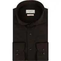 Profuomo Chemise 'Japanese Knitted' noir
