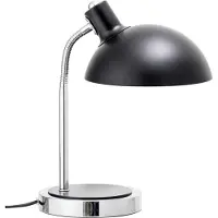 Bloomingville Lampe de table en métal noir
