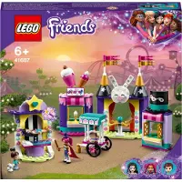 LEGO 41687 Friends Tentes magiques de la fête foraine, parc de loisirs avec tours de magie