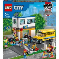 LEGO 60329 City 60329 Schule mit Schulbus Bausatz