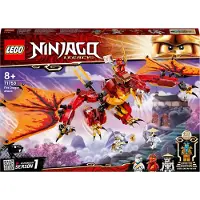 LEGO Ninjago 71753 L'attaque du dragon de feu