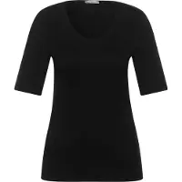 Street One T-shirt noir