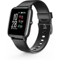 Hama FitWatch 5910 noir Montre d'activité - Smartwatch avec GPS